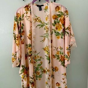 Floral kimono